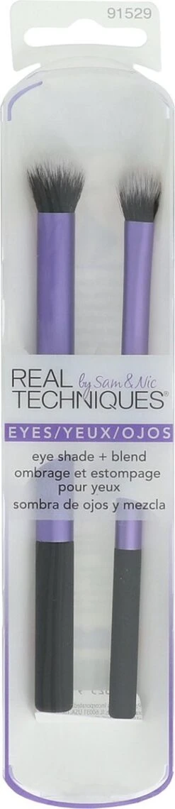 Real Techniques - Techniques Eye Shade + Blend Brush + Bonus Brush -Verzorgingsvoordeel Huis 260x1200
