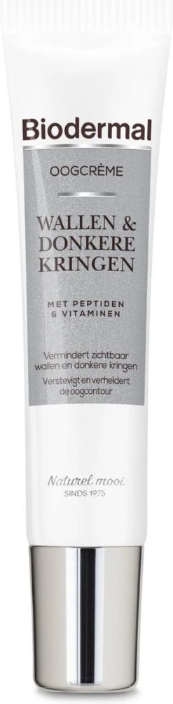 Biodermal Oogcrème Wallen & Donkere Kringen - Deze Oogcreme Vermindert Zichtbaar Wallen, Donkere Kringen Rimpels En Fijne Lijntjes – Wallen Crème -Verzorgingsvoordeel Huis 295x1200 1
