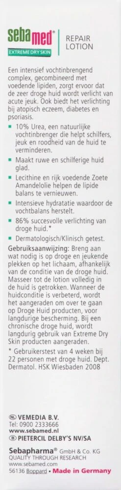 Sebamed Extreme Dry Urea Repair - Lotion 10% - Huidverzorging - 200 Ml -Verzorgingsvoordeel Huis 297x1200