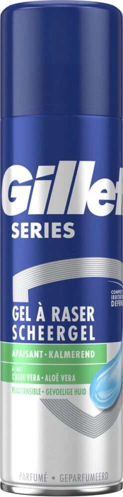 Gillette® Gillette Series Gevoelige Huid Scheergel Mannen - 6x200ml Voordeelverpakking -Verzorgingsvoordeel Huis 298x1200 1