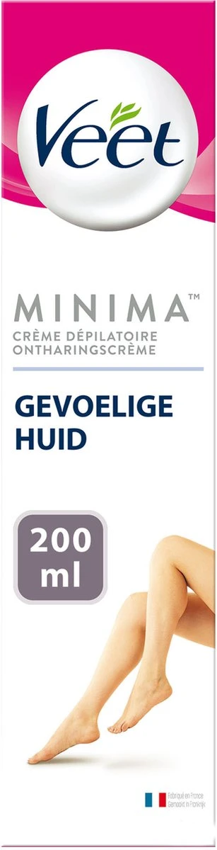 Veet - Minima Ontharingscrème - Gevoelige Huid - 200 Ml 1 Veet - Minima Ontharingscrème - Gevoelige Huid - 200 Ml