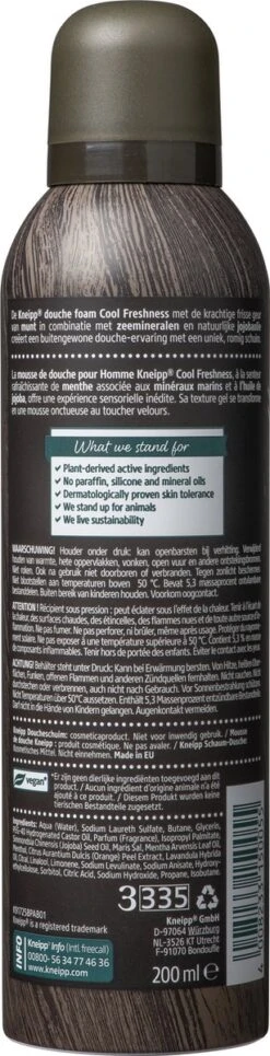 Kneipp Men - Cool Freshness - Douche Foam -Verzorgingsvoordeel Huis 307x1200 8