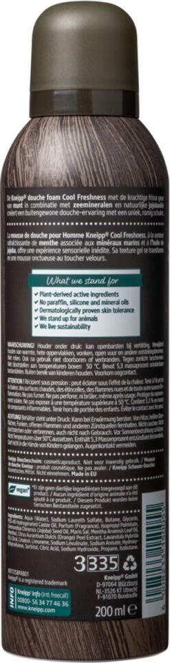 Kneipp Men - Cool Freshness - Douche Foam -Verzorgingsvoordeel Huis 308x1200 10