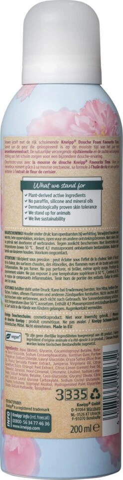Kneipp Favourite Time - Douche Foam -Verzorgingsvoordeel Huis 309x1200 12