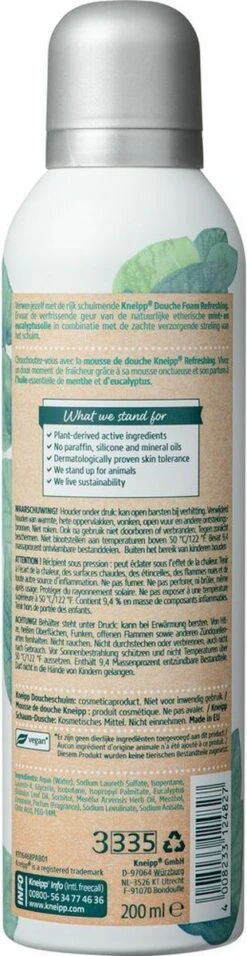 Kneipp Refreshing - Douche Foam 19 Kneipp Refreshing - Douche Foam -Verzorgingsvoordeel Huis 310x1200 1
