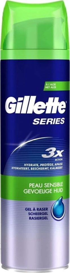 Gillette - Scheergel - Sensitive Gevoelige Huid - 6 X 200 ML - Voordeelverpakking -Verzorgingsvoordeel Huis 310x1200 4