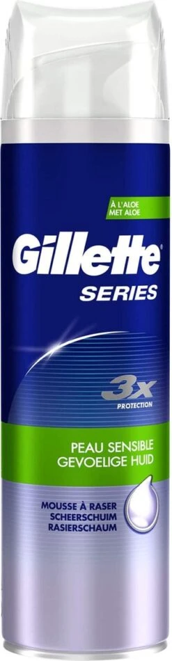 Gillette® Gillette Scheerschuim Mannen Voor Gevoelige Huid - 6x250ml Voordeelverpakking -Verzorgingsvoordeel Huis 312x1200 4