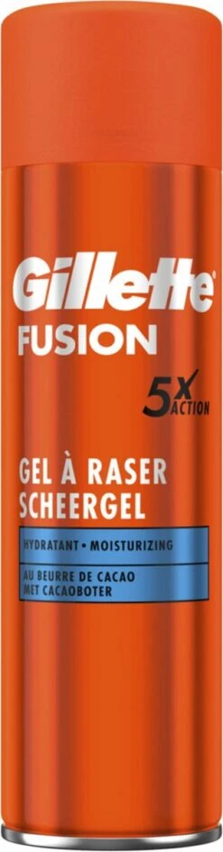 Gillette® Gillette Fusion5 Ultra Moisturizing Scheergel Mannen - 6x200ml Voordeelverpakking -Verzorgingsvoordeel Huis 315x1200 2