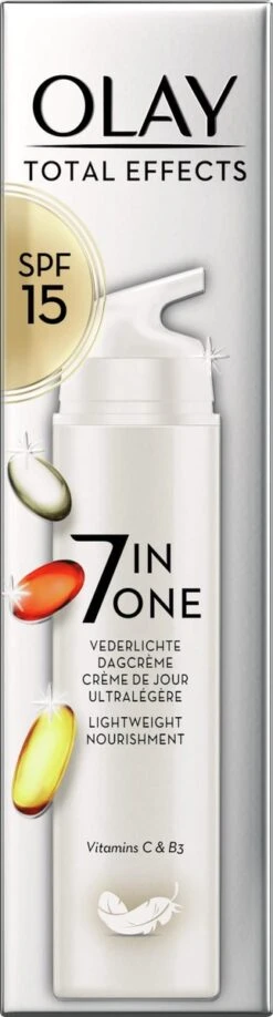 Olay Total Effects 7in1 Vederlichte Dagcrème - SPF15 - 50ml -Verzorgingsvoordeel Huis 323x1200