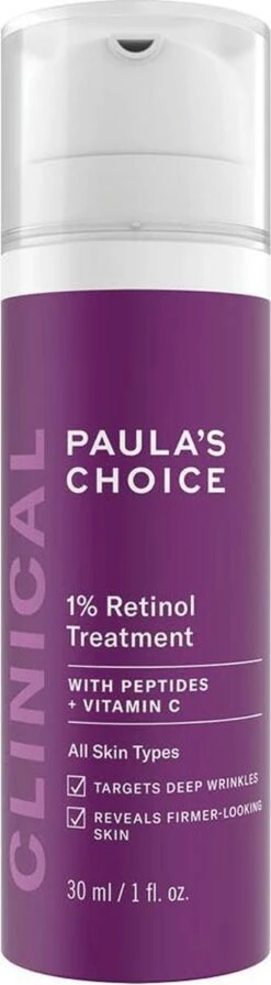 Paula's Choice CLINICAL 1% Retinol Treatment - Vitamine A Serum - Alle Huidtypen - 30 Ml