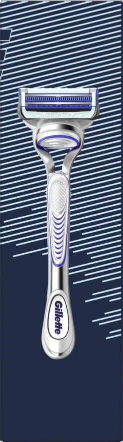 Gillette® Gillette Geschenkset SkinGuard Sensitive - Scheersysteem Voor Mannen + SkinGuard Scheergel 200ml + Hydraterende Crème 100ml + Gezichtsreiniger 140ml -Verzorgingsvoordeel Huis 335x1200 2