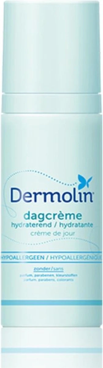 Dermolin - 50 Ml - Dagcrème 2 Dermolin - 50 Ml - Dagcrème - Afbeelding 2