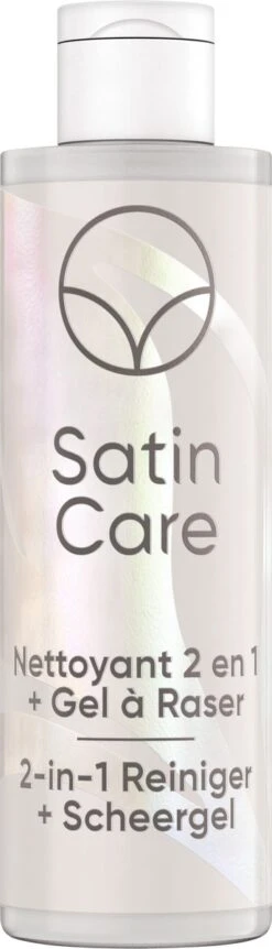 Gillette Venus Satin Care Voor Schaamhaar - 2-In-1 Reiniger + Scheergel - 190 Ml -Verzorgingsvoordeel Huis 344x1200 3
