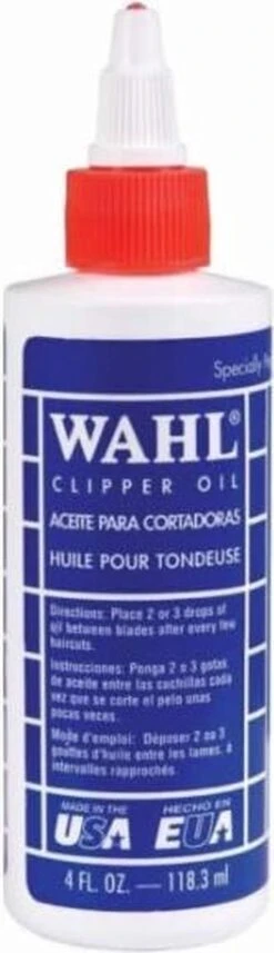 Wahl Hair Clipper Oil 118.3ml -Verzorgingsvoordeel Huis 346x1200 2