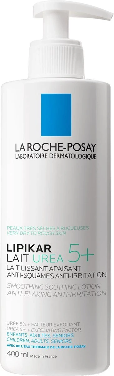 La Roche-Posay Lipikar Melk Urea 5+ - 400ml - Zeer Droge Huid 2 La Roche-Posay Lipikar Melk Urea 5+ - 400ml - Zeer Droge Huid - Afbeelding 2