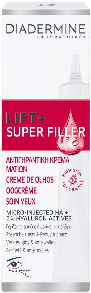 Diadermine Lift+ Superfiller Oogcreme 15ml 1 Diadermine Lift+ Superfiller Oogcreme 15ml