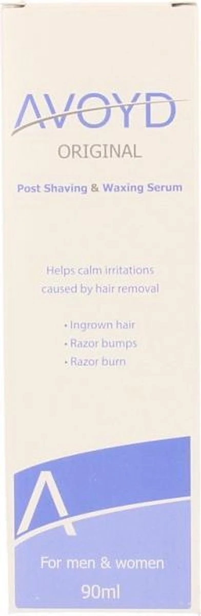 Avoyd Original 90ml - Voorkomt En Verhelpt Ingegroeide Haartjes, Scheerirritatie En Scheerbultjes - Geschikt Voor M/v - 040 3 Avoyd Original 90ml - Voorkomt En Verhelpt Ingegroeide Haartjes, Scheerirritatie En Scheerbultjes - Geschikt Voor M/v - 040 - Afbeelding 3