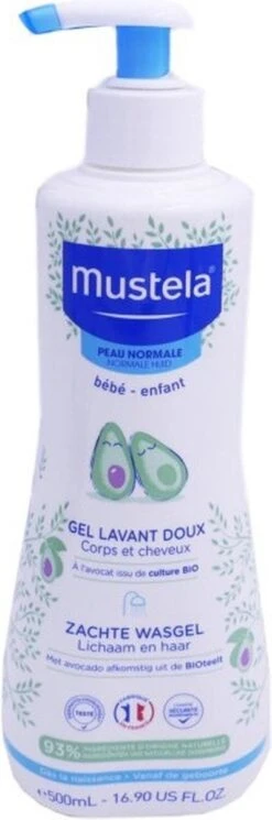 Mustela Baby Shower Gel 500 Ml -Verzorgingsvoordeel Huis 398x1200