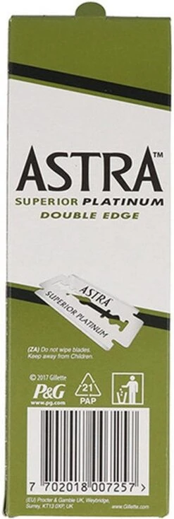 Astra Razor Blade Scheermesjes Mannen - 100st - Double Edge Scheermesjes - Shavette - Voor Gezicht - Safety Razor Blades -Verzorgingsvoordeel Huis 404x1200 2