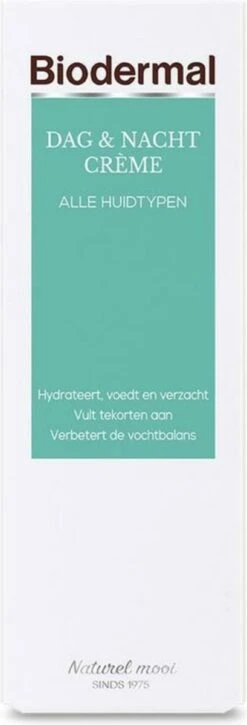 Biodermal Dag- En Nachtcrème - Hydraterend En Voedend - 100ml 9 Biodermal Dag- En Nachtcrème - Hydraterend En Voedend - 100ml -Verzorgingsvoordeel Huis 409x1200 3