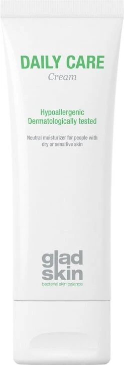 Gladskin Daily Care 75ml - Dag- En Nachtcrème - Gevoelige Huid - Neutrale Hydraterende Formule