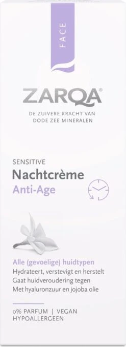 ZARQA Nachtcreme Anti-Age (hydrateert, Verstevigt En Hersteld) - 50ml -Verzorgingsvoordeel Huis 438x1200 2