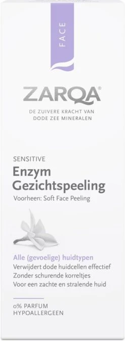 ZARQA Enzym Gezichtspeeling Ultra Soft (verwijdert Dode Huidcellen Effectief) - 50 Ml -Verzorgingsvoordeel Huis 442x1200 7