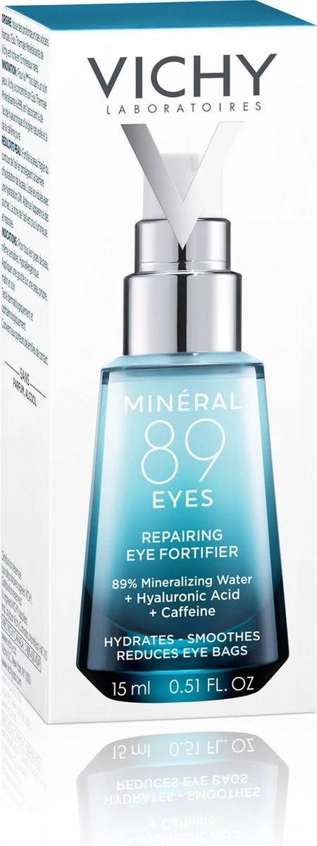 Vichy Mineral 89 Oogcreme - 15ml - Vermindert Donkere Kringen En Versterkt 2 Vichy Mineral 89 Oogcreme - 15ml - Vermindert Donkere Kringen En Versterkt - Afbeelding 2