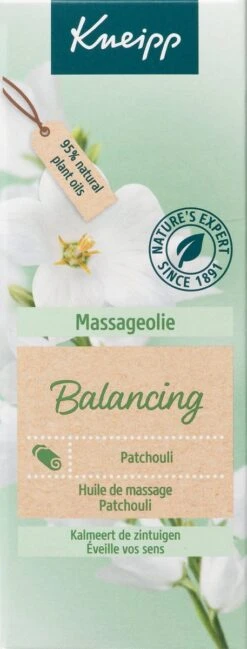 Kneipp Balancing - Massageolie -Verzorgingsvoordeel Huis 457x1200 1