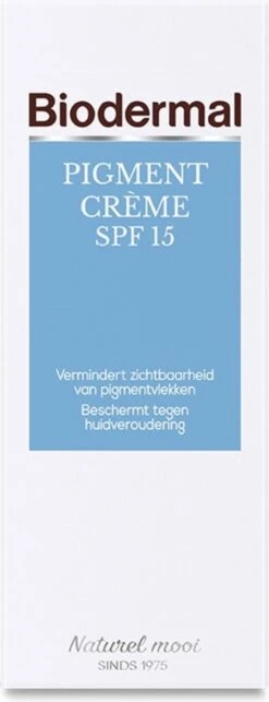 Biodermal Pigmentvlekken Crème - SPF 15 - Vermindert Pigmentvlekken - Pigmentvlekken Creme - 50 Ml -Verzorgingsvoordeel Huis 461x1200 2