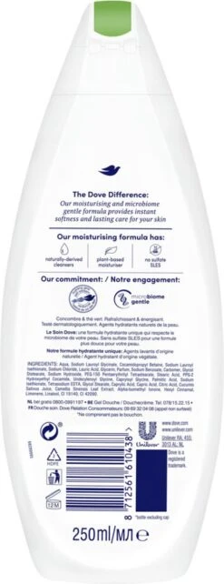 Dove Douchegel Go Fresh Refreshing - 6 X 250 Ml - Voordeelverpakking -Verzorgingsvoordeel Huis 462x1200 4