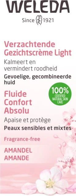Weleda Amandel Verzachtende Gezichtscrème Light -Verzorgingsvoordeel Huis 467x1200 1