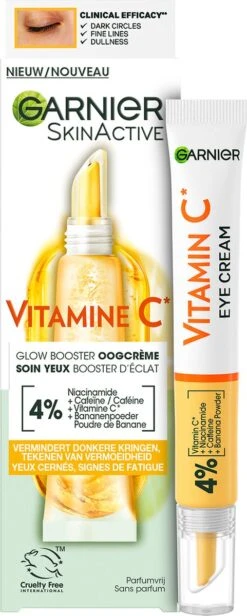 Garnier SkinActive Glow Booster Oogcrème Met Vitamine C 15 Ml -Verzorgingsvoordeel Huis 481x1200 2