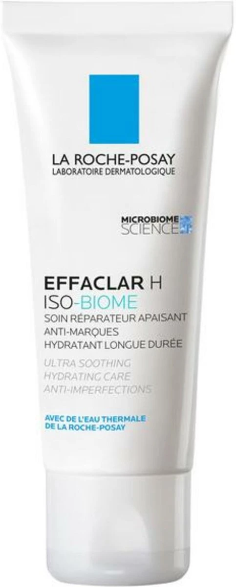 La Roche-Posay Effaclar H Iso-Biome Dagcrème - 40 Ml 1 La Roche-Posay Effaclar H Iso-Biome Dagcrème - 40 Ml