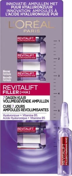 L’Oréal Paris Skin Expert Revitalift Filler Hyaluronzuur Ampullen - Kuur 7 Dagen -Verzorgingsvoordeel Huis 493x1200 6