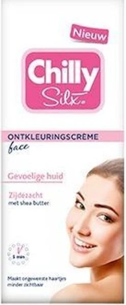Chilly Silx Gezicht - 75 Ml - Ontkleuringscrème