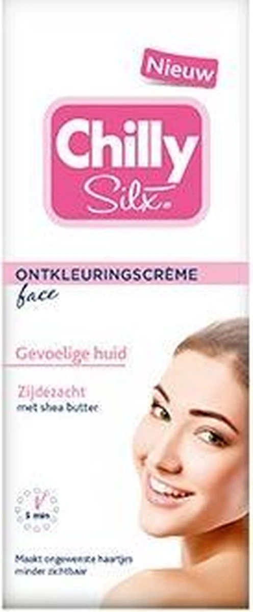 Chilly Silx Gezicht - 75 Ml - Ontkleuringscrème 1 Chilly Silx Gezicht - 75 Ml - Ontkleuringscrème