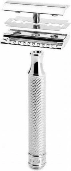 Muhle Double Edge Safety Razor Klassiek Scheermes - Chroom - Dichte Kam 18 Muhle Double Edge Safety Razor Klassiek Scheermes - Chroom - Dichte Kam -Verzorgingsvoordeel Huis 500x1200 1