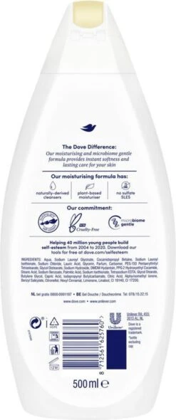 Dove Silk Douchegel - 6 X 500ml - Voordeelverpakking -Verzorgingsvoordeel Huis 502x1200 5