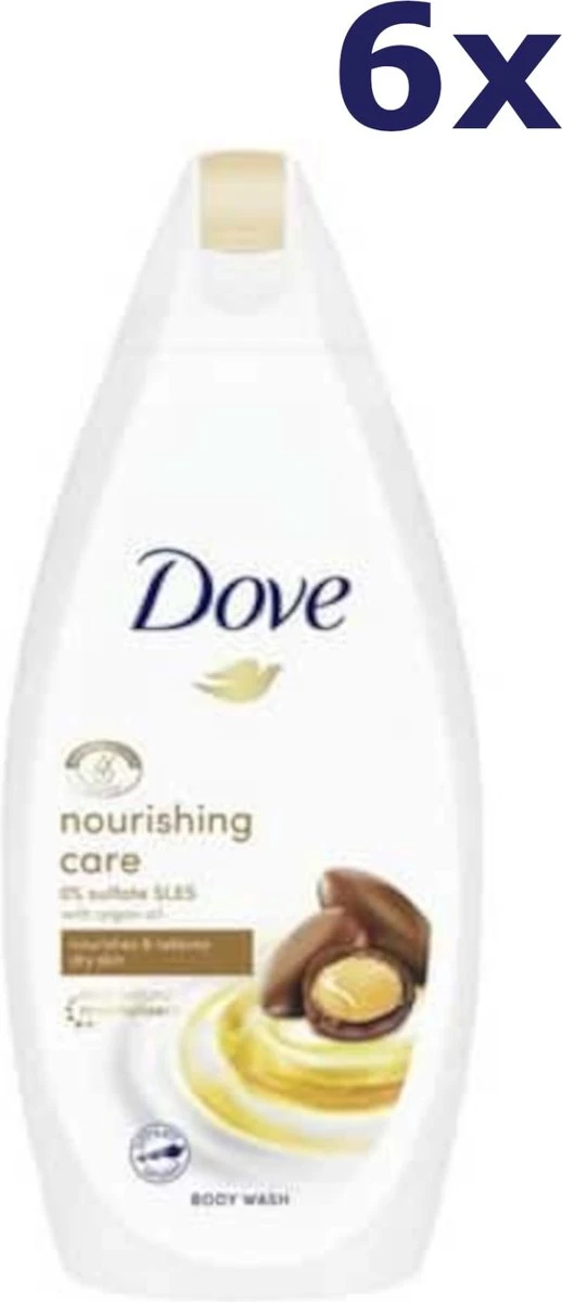 Dove Nourishing Care Douchegel - Triple Moisture Serum - 6 X 450 Ml 8 Dove Nourishing Care Douchegel - Triple Moisture Serum - 6 X 450 Ml - Afbeelding 8