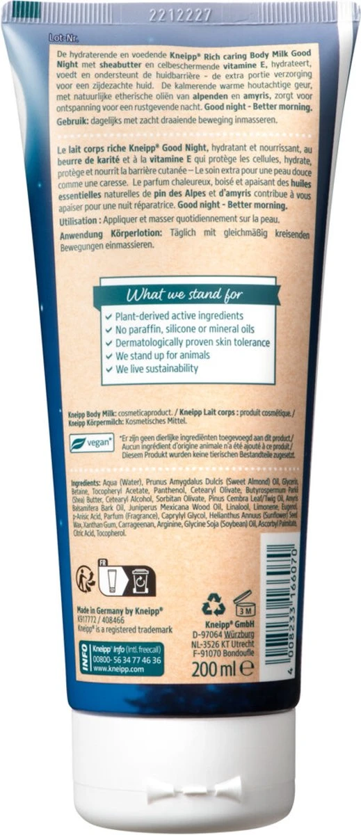 Kneipp Good Night - Body Lotion 8 Kneipp Good Night - Body Lotion - Afbeelding 8