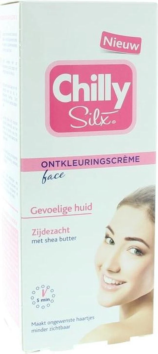 Chilly Silx Gezicht - 75 Ml - Ontkleuringscrème 2 Chilly Silx Gezicht - 75 Ml - Ontkleuringscrème - Afbeelding 2