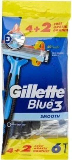 Gillette® Gillette Blue3 Smooth 4+2 Stuks -Verzorgingsvoordeel Huis 543x1200 1