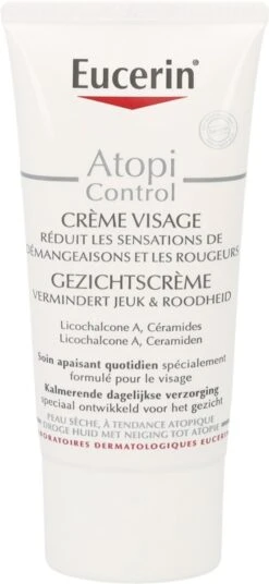 Eucerin AtopiControl Kalmerende Gezichtscrème - Dagcrème -Verzorgingsvoordeel Huis 553x1200