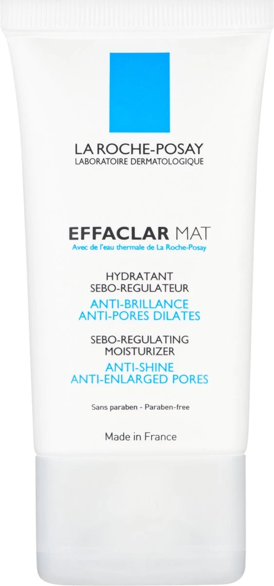 La Roche-Posay Effaclar Mat Dagcrème - 40ml - Tegen Zichtbare Poriën 1 La Roche-Posay Effaclar Mat Dagcrème - 40ml - Tegen Zichtbare Poriën