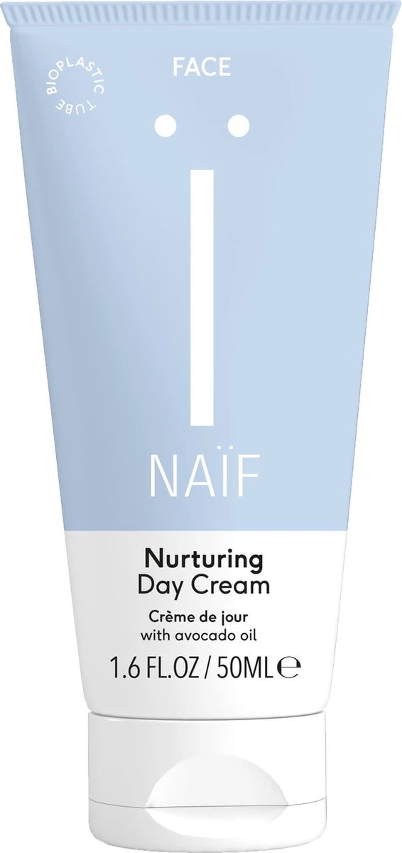 Naïf Verzorgende Dagcrème Met SPF - 50ml - Gezichtsverzorging - Met Natuurlijke Ingrediënten 1 Naïf Verzorgende Dagcrème Met SPF - 50ml - Gezichtsverzorging - Met Natuurlijke Ingrediënten