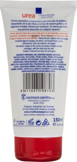 Instituto Espanol - Urea Creme 20% - Huid Creme Voor Ruwe Gebarsten En Droge Atopishe Huid - Utra Hydratatie - Lichaamsverzorging - Vrouw - 150 Ml -Verzorgingsvoordeel Huis 569x1200 2