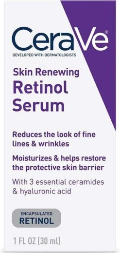 CeraVe Anti Aging Retinol Serum - Helpt Fijne Lijntjes En Rimpels Te Verminderen -Verzorgingsvoordeel Huis 571x1200 1