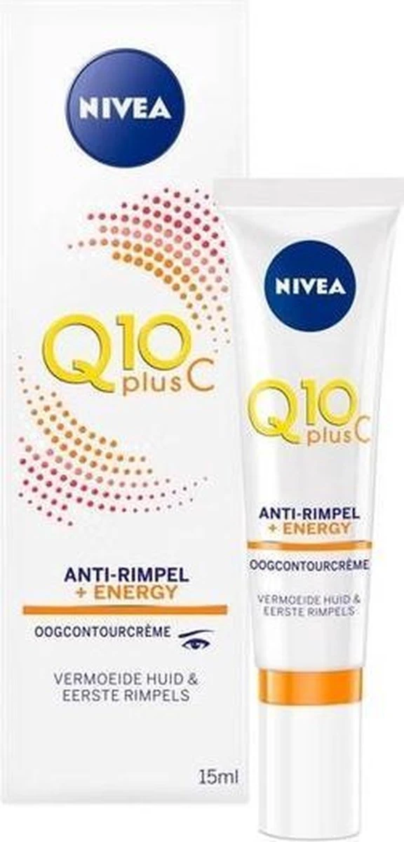 NIVEA Q10plusC Anti-Rimpel +Energy Oogcontourcrème 1 NIVEA Q10plusC Anti-Rimpel +Energy Oogcontourcrème