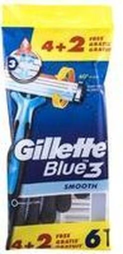 Gillette® Gillette Blue3 Smooth 4+2 Stuks -Verzorgingsvoordeel Huis 584x1200 1